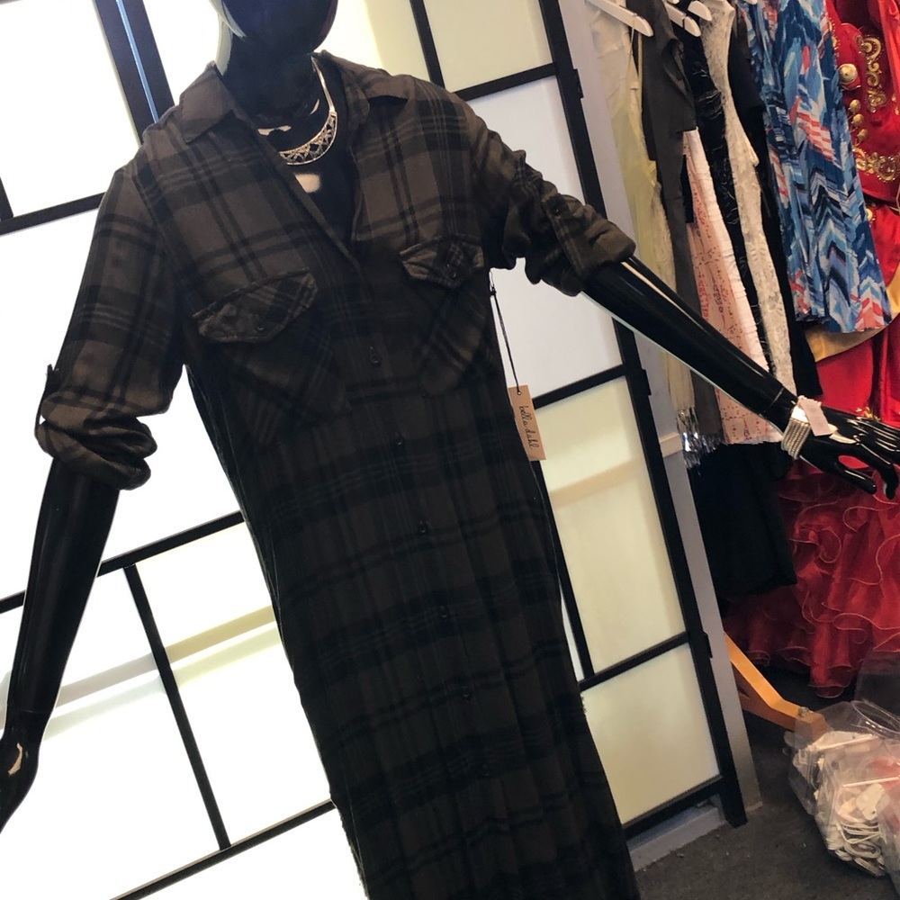 Bella Dahl flannel dress